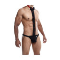 Thong Mob Eroticwear Black S/M