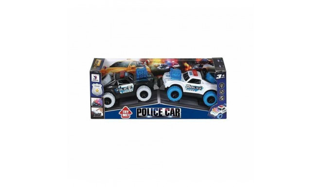 Friction Car 16 x 10 x 8 cm Sound Lights 2 Units