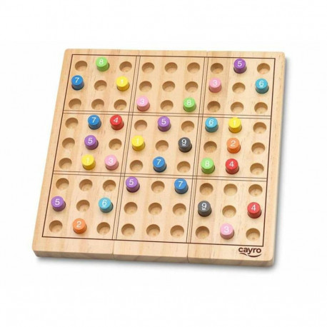 Sudoku Cayro 18 x 18 x 1,2 cm 81 Tükid, osad