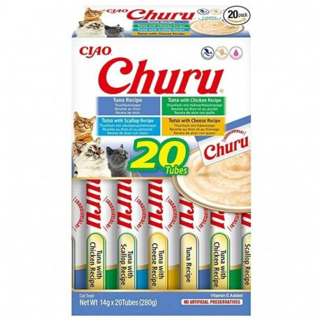 Snack for Cats Inaba Churu Variety box Tuna Рыба