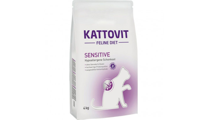 Kaķu barība Kattovit Sensitive 4 Kg