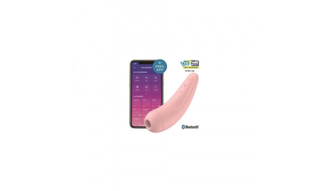 Двойной стимулирующий вибратор Satisfyer Curvy 2 + Розовый