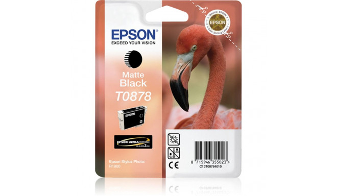 Originaalne Tindikassett Epson C13T08784010 Mattmust