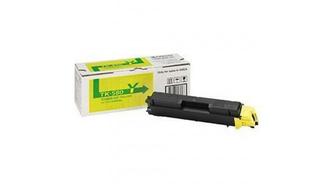 Tooner Kyocera TK-580Y Kollane Must