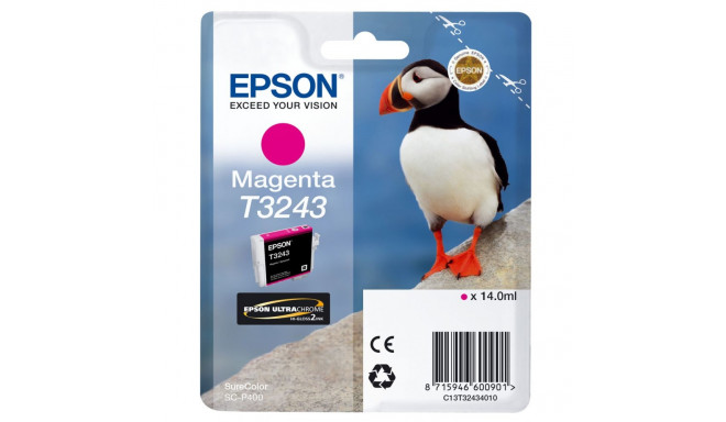 Originaalne Tindikassett Epson C13T32434010 Fuksiinpunane