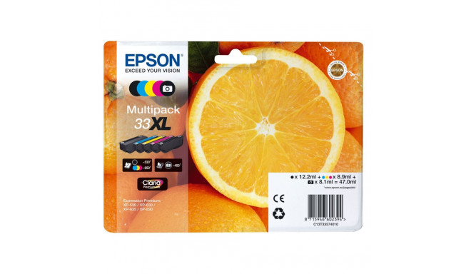 Originaalne Tindikassett Epson C13T33574011 (5 pcs) Mitmevärviline