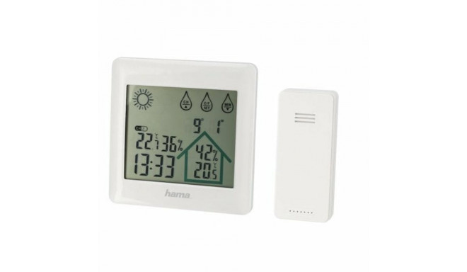 Multi-function Weather Station Hama Action White