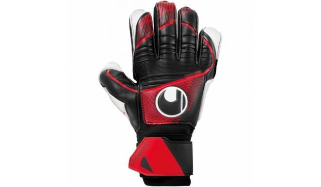 Goalkeeper Gloves Uhlsport Powerline Soft Flex Black Adults - 6