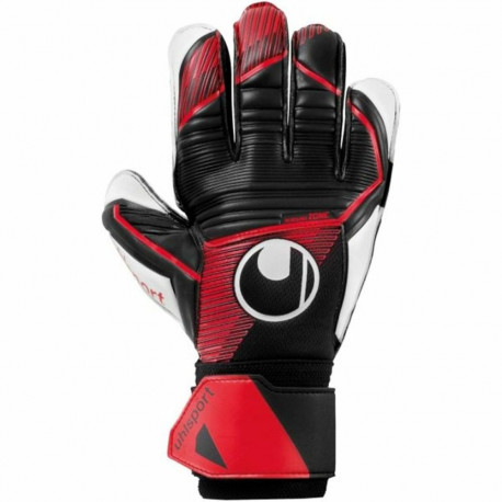 Goalkeeper Gloves Uhlsport Powerline Soft Pro Black Adults - 8
