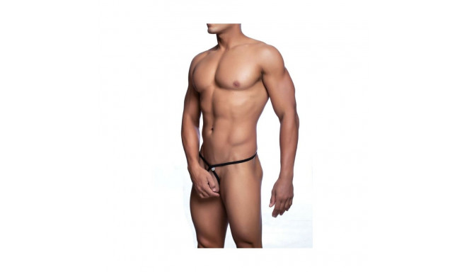 Thong Mob Eroticwear Black S/M