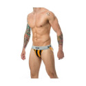 Thong Mob Eroticwear Black Orange XL