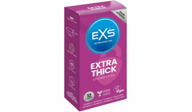 Kondoomid EXS Extra Thick 12 Ühikut