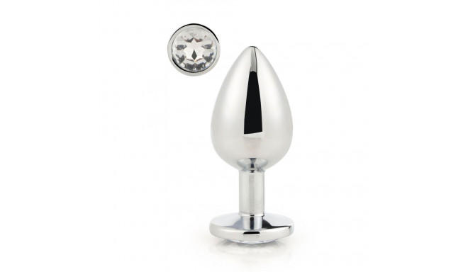 Anal plug Dream Toys Gleaming Love Silver