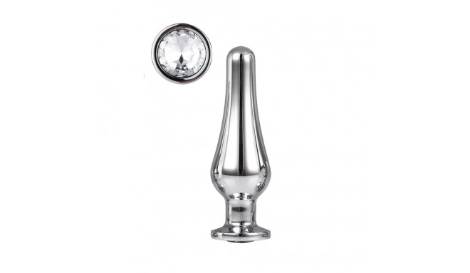 Anal plug Dream Toys Gleaming Love Silver