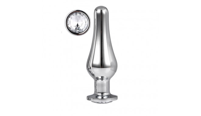 Anal plug Dream Toys Gleaming Love Silver