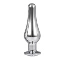 Anal plug Dream Toys Gleaming Love Silver