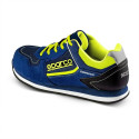 Racing Ankle Boots Sparco GYMKHANA DANI Yellow Blue Navy Blue - 43