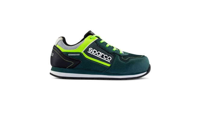 Racing Ankle Boots Sparco GYMKHANA SEB Yellow Green - 43