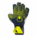 Goalkeeper Gloves Uhlsport Soft Flex Blue Adults - 4,5