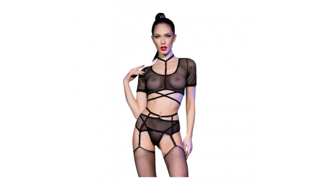 Underwear Set Chilirose Black L 4 Pieces