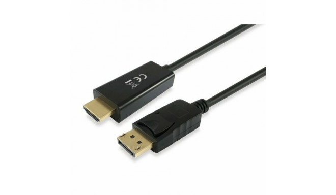 HDMI Kabelis Equip 119390 Melns 2 m