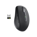 Logitech MX Anywhere 3S for Business Wireless Mouse, RF Wireless + Bluetooth, 8000 DPI, Graphite