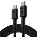 Green Cell Cable GC PowerStream USB-C - USB-C 200cm with Power Delivery (60W), 480 Mbps, Ultra Charg