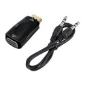 Fusion video signal converter HDMI to VGA (+audio) black