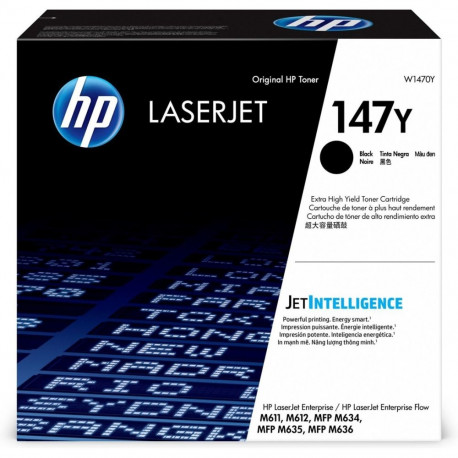 HP 147Y eriti suure tootlikkusega must originaal LaserJet toonerikassett