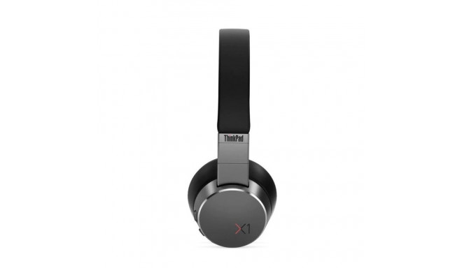 Lenovo ThinkPad X1 Headphones Wired & Wireless Head-band Calls/Music Bluetooth Black, Grey, Silver