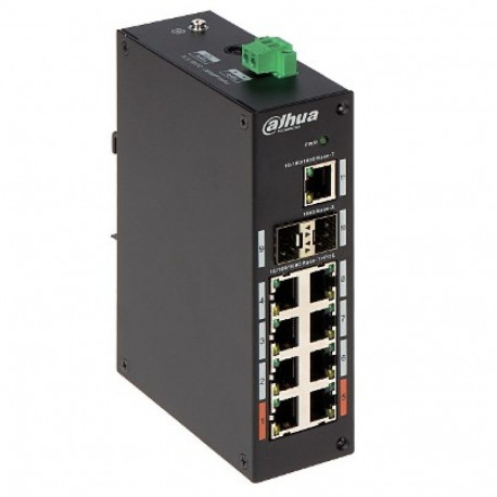 Dahua Technology PFS3211-8GT-120-V2 network switch Unmanaged Gigabit Ethernet (10/100/1000) Power ov