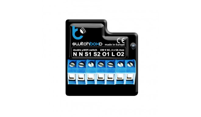 BLEBOX switchboxD - kahekanaliline kaitselüliti 230V