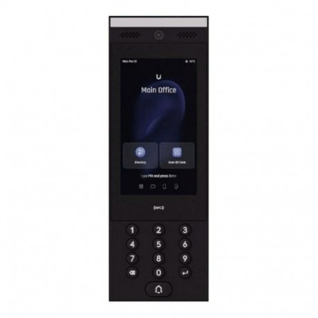 Ubiquiti Intercom Entrance control terminal Black