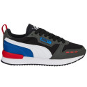 Puma R78 Jr Kids Shoes Black-Gray-Blue 373616 29 37.5