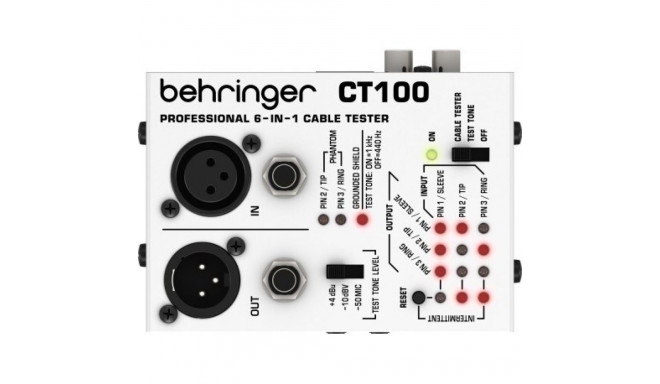 Behringer CT100 kaablitester