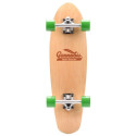 Meteor Cannabis green-brown-orange skateboard 22595