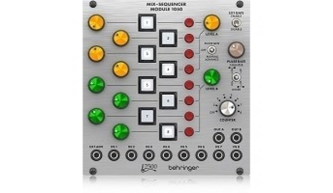 Behringer 1050 MIX-SEQUENCER MODULE 2500 seeria modulaarse süntesaatori moodul