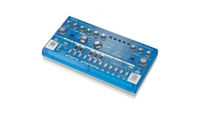 Behringer TD-3-BB bassisüntesaator sinine läbipaistev