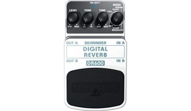 Behringer DR600 efektipedaal ekspressioonipedaal must, hõbedane