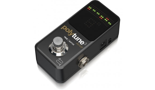 TC Electronic Polytune 3 Noir polüfooniline häälestaja