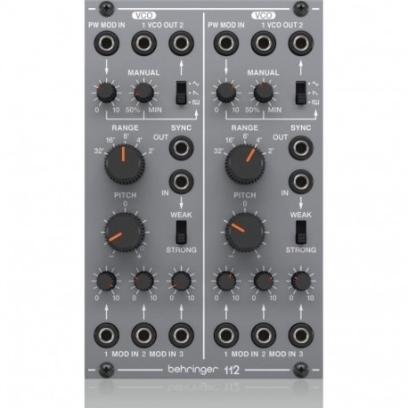 Behringer 112 DUAL VCO modulaarsüntesaatori moodul