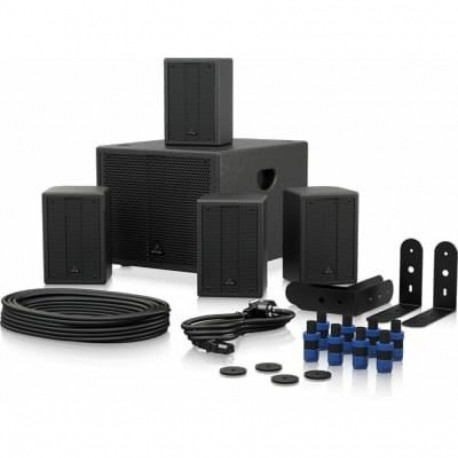 Behringer SAT 1004 BUNDLE helisüsteemi komplekt (1xSAT1008 + 4xSAT1004)