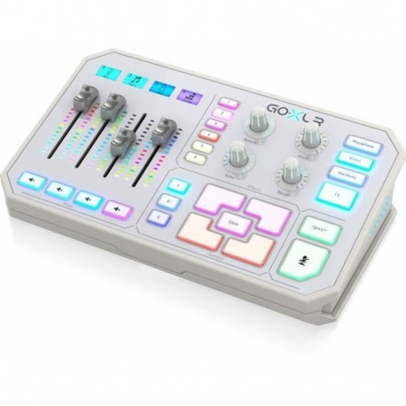 TC Helicon GO XLR-WH valge mikser / sampler voogedastuseks