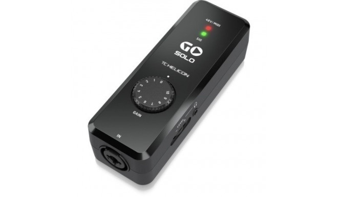 TC Helicon GO Solo heli/MIDI liides mobiilseadmetele
