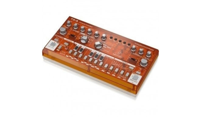 Behringer TD-3-TG Syntezator linii basowej pomarańczowy przeźroczysty
