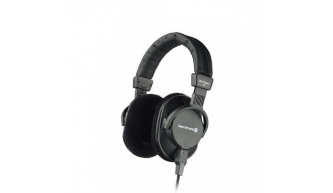 Beyerdynamic DT 250, 250 ohms juhtmega peavõruga muusika mustad kõrvaklapid