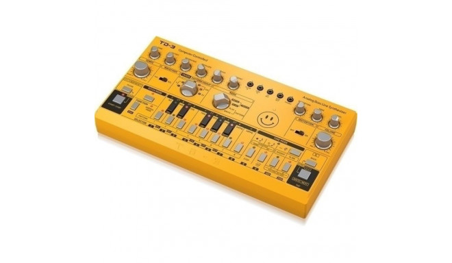 Behringer TD-3-AM Syntezator linii basowej żółty