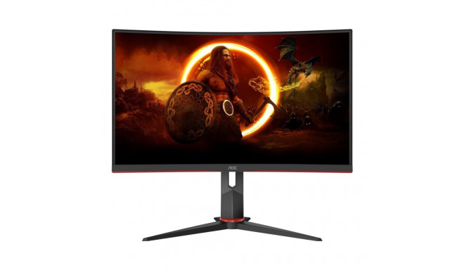 AOC G2 C27G2Z3/BK arvutimonitor 68,6 cm (27") 1920 x 1080 pikslit Full HD LED Must, Punane