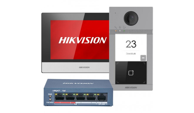 HikVision Video Fonolukk DS-KIS604-S(C)(O-STD)/Europe BV