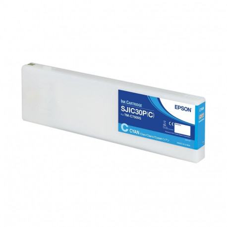 Epson tindikassett SJIC30P(C) ColorWorks C7500G, tsüaan